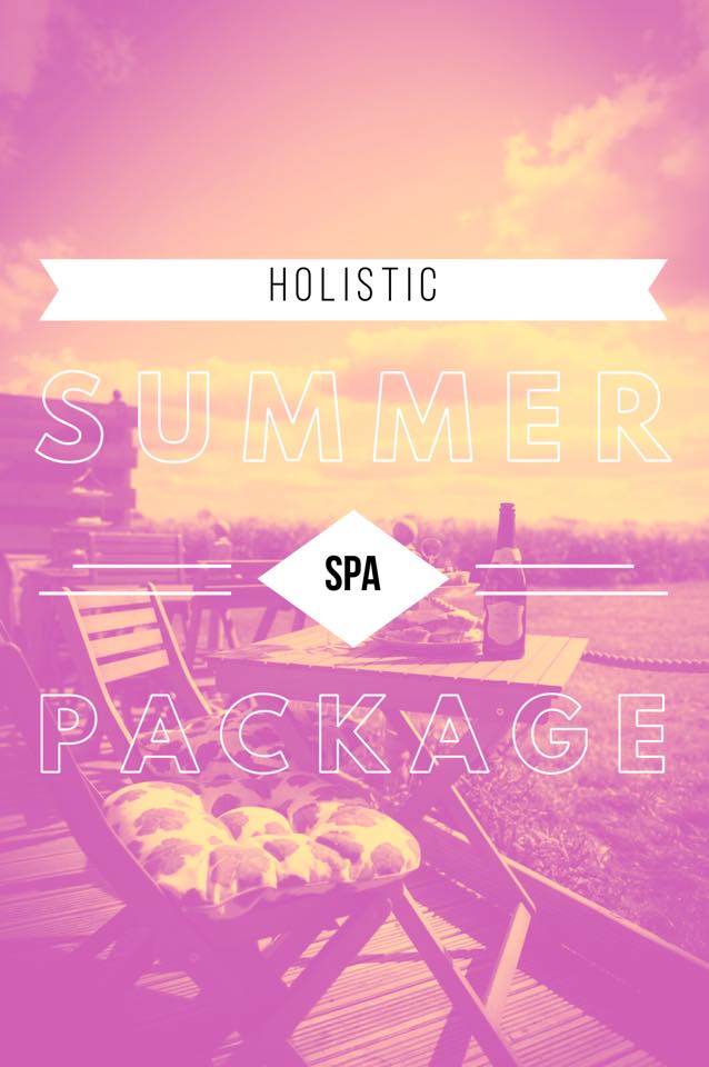 Our new Holistic Summer Spa Package has landed